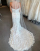 Sweetheart Ivory Corset Long Wedding Dress with Appliques