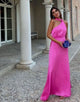 Gorgeous One Shoulder Sleeveless Wedding Guest with A-Line