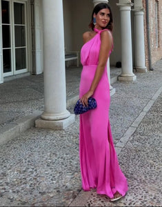 Gorgeous One Shoulder Sleeveless Wedding Guest with A-Line