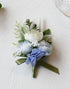 Romantic Blue Prom Wrist Corsage for Wedding Party