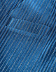 Peacock Blue Notched Lapel Pinstripe Women Slim Fit Suit