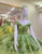 Sage Off the Shoulder Applique Princess Tulle Quinceanera Dress