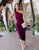 Elegant One Shoulder Ruched Wedding Guest with Sleeveless