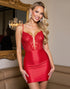Red Corset Bodycon Homecoming Dress with Appliques