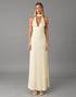 Daffodil V Neck Sheath Chiffon Formal Dress