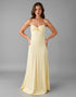 Simple Sheath Ivory Long Evening Dress