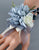 Blue Free Form Corsage and Wrist Flower