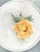 Yellow Free Form Corsage and Wrist Flower