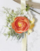 Orange Free Form Corsage and Wrist Flower