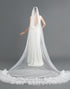 Ivory Cathedral Length Tulle Wedding Veil