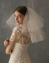 Ivory Tulle Handmade Puffy Bridal Veil