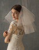 Ivory Tulle Handmade Puffy Bridal Veil