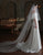 Ivory Tulle Satin-edged Long Cathedral Veil