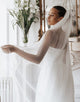 Ivory Elegant Tulle Long Wedding Veil