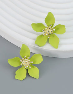 Girl's Flower Earrings