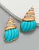 Boho Ocean Style Conch Earrings