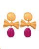 Courtly Bow Earrings