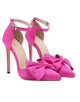 Pointed Toe Bow High Heeled Sandals