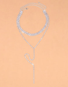 Multi-Layered Long Tassel Necklace