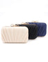 Pleated Clutch Evening Bag