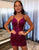 Spaghetti Straps Sequins Homecoming Dress with Lace-up Back