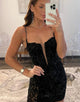 Lace Black Tight Homecoming Dress with Lace-up Back