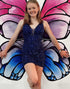 Sequins Navy Tight Glitter Homecoming Dress