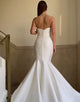 Mermaid Off the Shoulder White Long Bridal Dress