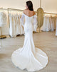Mermaid Lace Long Sleeves Wedding Dress