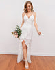 White Lace Beach Wedding Dress