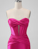 Bodycon Sweetheart Satin Corset Short Homecoming Dress