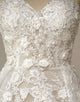 A Line Wedding Dress with Appliques