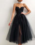 Tulle Simple Sweetheart Prom Dress