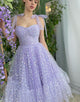 Short Lilac Homecoming Dress