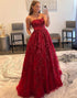 Strapless Princess Prom Dress with Pockets