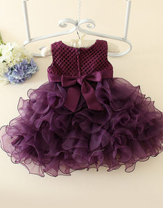 Grape Girl Dress Princess Ball Gown Baby Dress