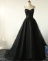 Black Sweetheart Tulle Prom Dress