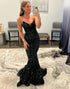 Sweetheart Mermaid Sequin Tight Prom Dress
