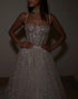 Sweetheart Sequin Glitter Wedding Dress