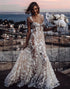 Mermaid Wedding Dress with Appliques