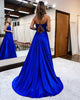 A-Line Long Prom Dress with Lace