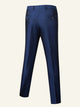 Dark Blue Shawl Lapel 3 Piece Men's Wedding Suits