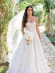 Sweetheart Sequin Glitter Wedding Dress