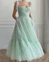 Light Green Tulle Sweetheart Homecoming Dress