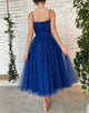 Royal Blue Long Homecoming Dress