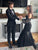 2 Piece Black Notched Lapel Men's Prom Suit