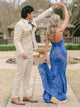 2 Piece Ivory Notched Lapel Men's Prom Suit