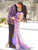 Purple Sequins Shawl Lapel Men's Prom Blazer