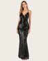 Sequin Long Mermaid Sexy Prom Dress