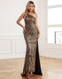 Sequin Mermaid Prom Dress with Slit